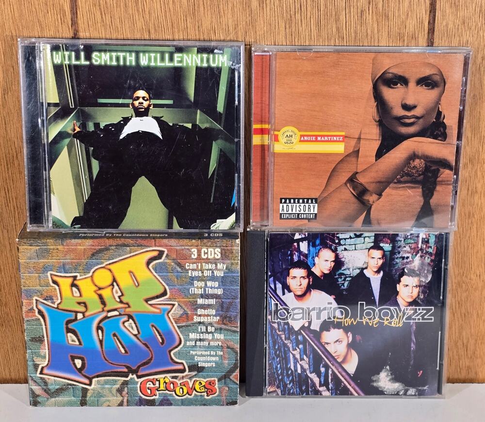 Hip Hop Rap CD Lot Will Smith Angie Martinez Barrio Boyzz Hip Hop Grooves